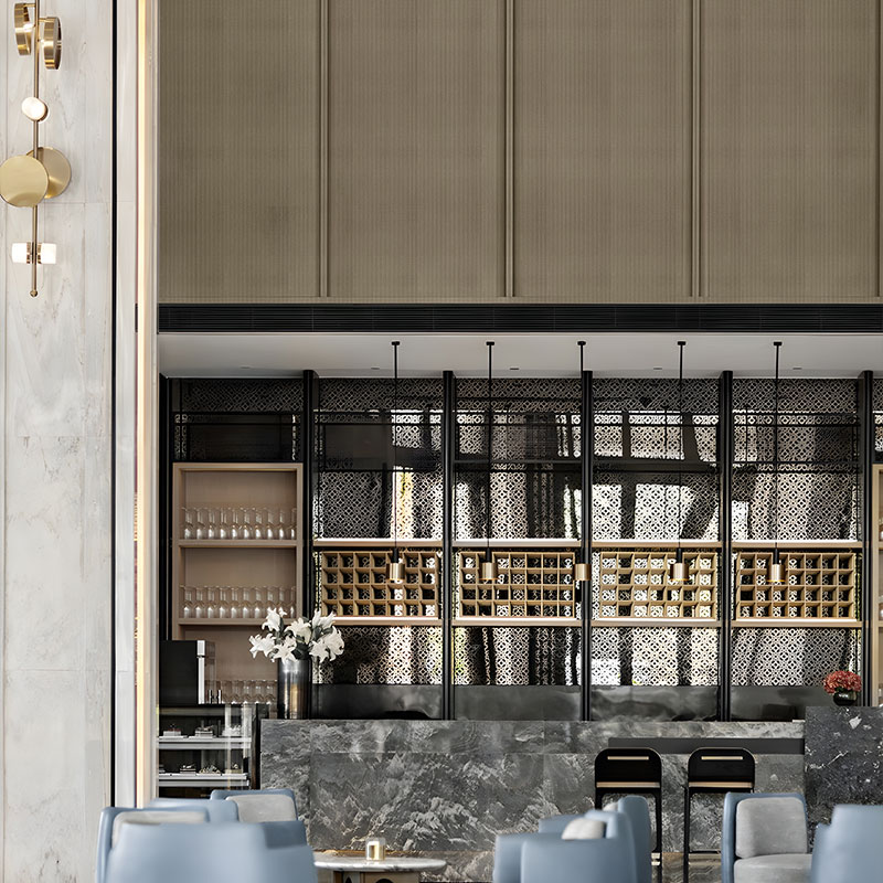 Panel s kovovou textúrou ZQ45 – ľahký luxus